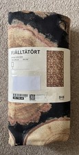 IKEA Fjalltatort Tree Cross Section Fabric Material 150 x 300cm 305.798.48 New picture