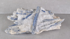 Large Light Blue Kyanite in / on Quartz Matrix from Brazil   15.5 cm # 19838 picture