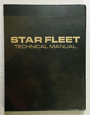 Star Fleet Technical Manual Book 1975 First Edition First Printing Star Trek VG+ picture