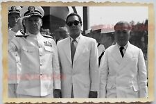 50s Vietnam War Indochina Bao Dai Emperor General B&W Vintage Photograph #500  picture