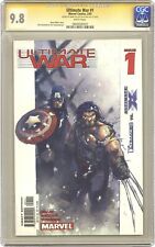 Ultimate War #1 CGC 9.8 SS Miller 2003 0604556003 picture