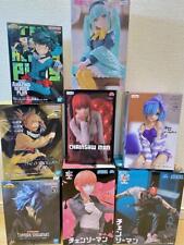 Anime Mixed set Figure lot of 8 One Piece My Hero Academia Chainsaw man   picture