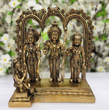 Ram Darbar Statue Brass Large Ram Family Idols Ram, Sita, Lakshman, Hanuaman picture