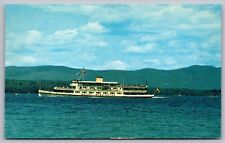 MV Mount Washington Diesel Vessel Lake Winnipesaukee New Hampshire WOB Postcard picture