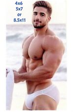Handsome Muscular Male Bodybuilder Gay Interest Photo Photograph Reprint #20 picture