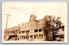 Hotel Canada,Street View,Waterloo,Quebec,Canada,C. 1945 Real Picture Post Card picture
