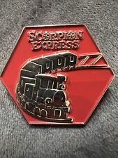 Chessington Scorpion Express pin badge picture
