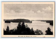 Westport Ontario Canada Postcard Scene at Bob's Lake c1930's Vintage picture
