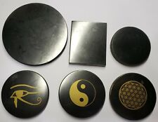 Shungite Magnet Type 2 Stone Regular Black Mineral 5G WiFi EMF Protection picture