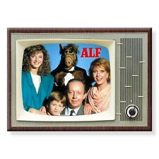 ALF TV Show TV 3.5 inches x 2.5 inches Steel Cased FRIDGE MAGNET picture