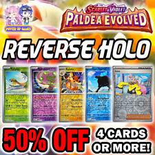 Pokemon SV02 Paldea Evolved REVERSE HOLO Cards - 50% OFF 4 OR MORE CARDS picture