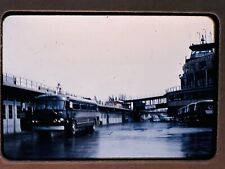 2 vintage Kodachrome Red Border Original Slides,  LaGuardia Airport, NY & Buses picture
