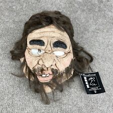Vintage Early Man Caveman Neanderthal Cosplay Mask Illusions Latex Rubies NEW picture