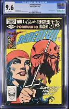 Daredevil #179 Marvel (1982) 9.6 NM+ CGC Graded Key Frank Miller Cover Comic picture