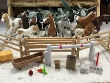 Lot of Schleich Horses and  accessories picture