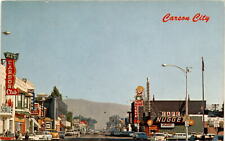 Discover Carson City, Nevada: history, entertainment, and dining postcard picture