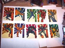 1994 MARVEL UNIVERSE SERIES 5 SUSPENDED ANIMATION INSERT 10 SET CARD WOLVERINE picture