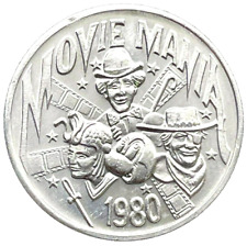 Vintage MARDI GRAS Token 1980 Movie Mania 1976 Hestia Doubloon Holiday Coin RARE picture