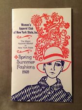 Market Book 1969 Women's Apparel Club Of New York Spring Summer Fashions EUC picture