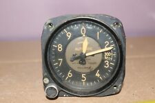 Vintage WWII Aircraft Kollsman Altitude Gauge Instrument Airplane Army Air Force picture