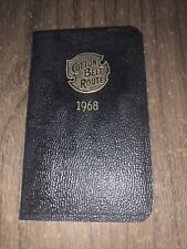 Vtg 1968 Cotton Belt Route Date Book And Lists All Officers picture