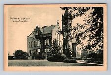 London-Ontario, Scenic View Normal School, Antique Souvenir Vintage Postcard picture
