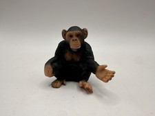 Schleich Seated Female Chimpanzee Figure Retired #14191 picture