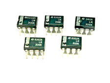 LOT OF 5  LM308N LM308 National Semiconductor Precision Op Amp - New IC picture