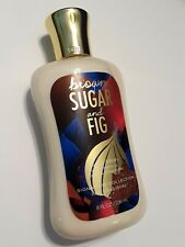 Bath Body Works Brown Sugar & Fig Shea Butter Jojoba Oil & Vitamin e Lotion 8oz picture