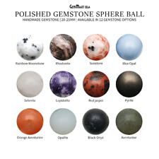 Polished Gemstone Sphere ball Reiki Healing Crystal Chakra Meditation Stones   picture