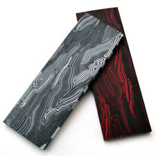 G-10 Tool DIY Handle Patch Blank Scales Composite Resin Damascus Pattern Decor picture
