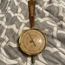 Vintage Airguide Barometer 1956 Chicago USA Airguide Instrument Co. Mid Century picture