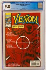 Venom Nights of Vengeance #1 CGC 9.8 Aug 1994 Red Foil White Pages #384-961-8011 picture