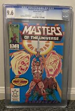 Masters of the Universe #1 CGC 9.6 White Pages Marvel Star Comics 1986 picture