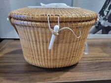NANTUCKET BASKET Dolphin DESIGN Annapolis AUTHENTIC CHARITY SALE picture