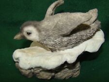 Westland #3402 - Sliding Penguin Down Rock Covered with Snow Figurine picture