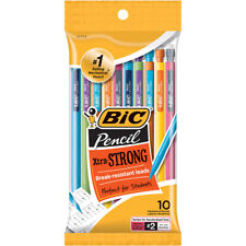 BIC Xtra Strong Mechanical Pencils, Thick Point, 0.9 mm, Assorted, Pack Of 10 picture