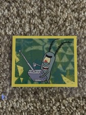 2020 Topps Spongebob Squarepants Stickers Plankton #73 RARE picture