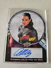 2018 Upper Deck Marvel Ant-Man & The Wasp Torso Evangeline Lilly Auto x9h picture