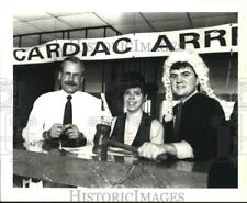 1992 Press Photo Heart Association Cardiac Arrest Fundraisers event, Texas picture
