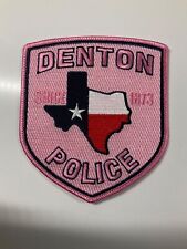 Breast Cancer Awareness Denton Police State Texas TX  picture