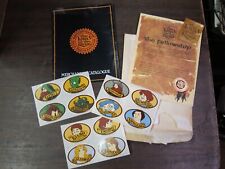 Vtg J.R.R Tolkien Entertainment LORD OF THE RINGS Merchandise Catalog & Sticker+ picture
