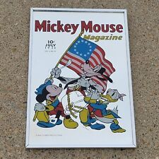 Vintage Mickey Mouse Magazine 1939 Mirror RARE 1976 Walt Disney Productions picture