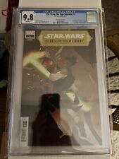 Star Wars The High Republic #1 CGC 9.8 Sway Swaby 1:25 Variant, Marvel, 2021 picture