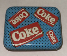 Vintage Red Pola Got Coca Cola Can Iconic Logo Trinket Metal The Tin Box Co 1987 picture