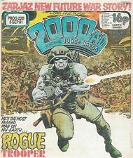 2000AD Prog 228 1st Rogue Trooper 1980 App. Dave Gibbons Art Comic Bag & Board picture