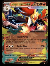 Mega Delphox ex 008/084 ME05: Pitch Black Double Rare Holo NM Pokémon TCG picture