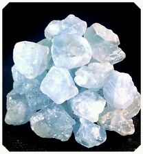 1/4 lb Blue Celestite Crystal Points & Pieces Lightly Tumbled Gem Rock Specimens picture