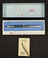 Vintage 1982 Cross Chrome Pen w/ Air Symbol & Original Box picture