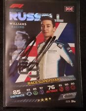 AUTOGRAPH GEORGE RUSSELL ROOKIE F1 WILLIAMS RACING TEAM GREAT BRITAIN MERCEDES picture